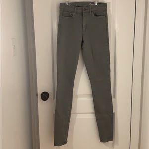 Green Skinny Gap stretch Jeans